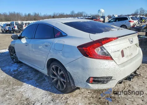 2019 Honda Civic Sport from USA, damaged, VIN 2HGFC2F80KH505983